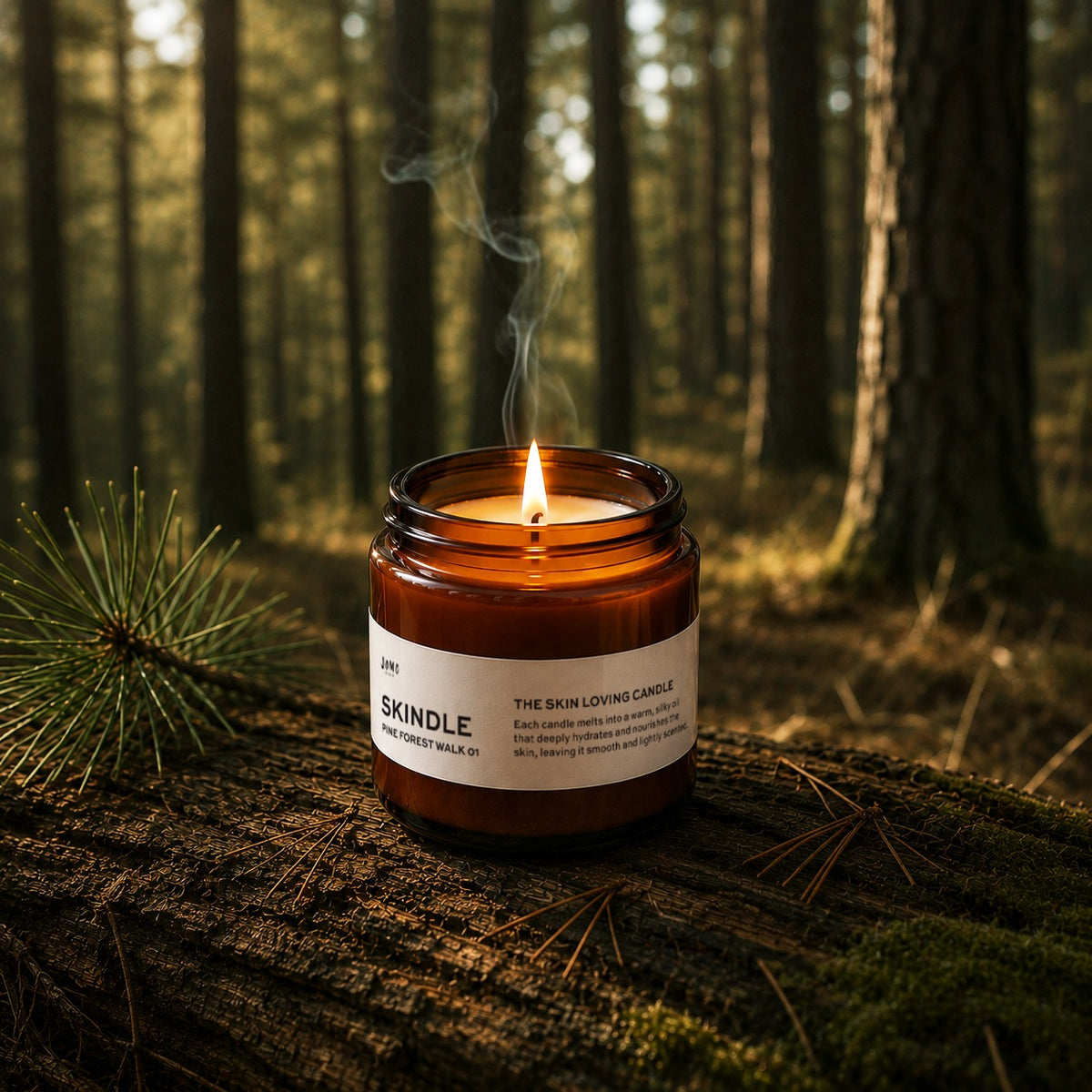 Skincare candles